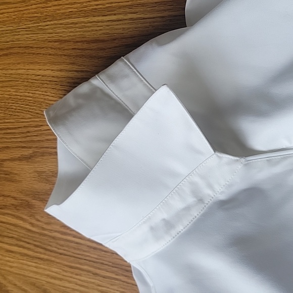 New JONES STUDIO buttons down blouse size 16 color oof white - Picture 15 of 16